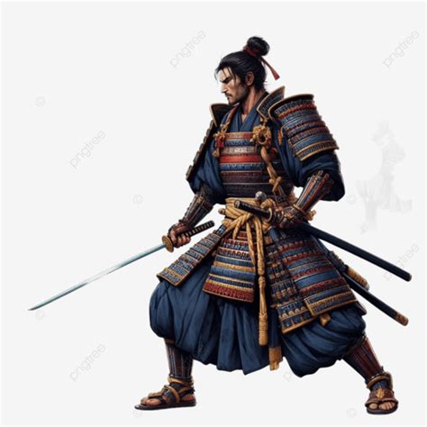 Japanese Samurai Samurai With Sword Samurai Png Transparent Image And