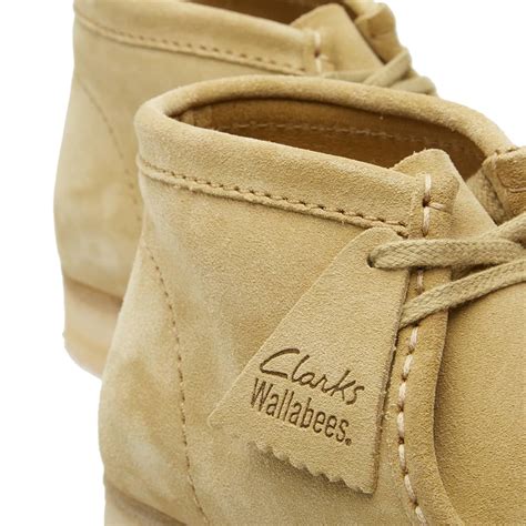 Clarks Originals Wallabee Boot Maple Suede End Us