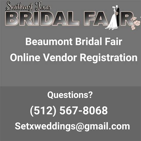 Southeast Texas Wedding Planning Beaumont Bridal Fair Setx Weddings
