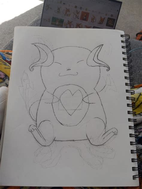 Raichu drawing by ZippyPixel on DeviantArt