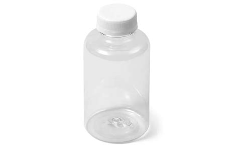 12 Oz Clear Pet Plastic Boston Round Bottle Ipec Kaufman Container