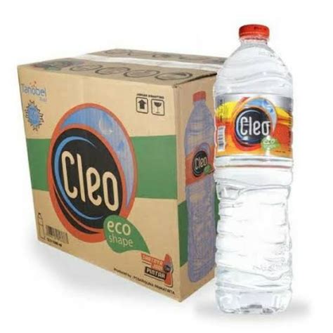 Jual CLEO 1500ml AIR MINERAL BOTOL 1 Dus Shopee Indonesia