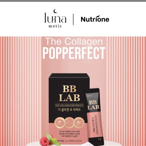 Jual NUTRIONE BB LAB The Collagen For Perfect 30 Sticks EXP NOV 2024