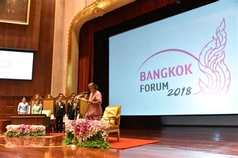 Bangkok Forum การประชุมวิชาการนานาชาติด้านความยั่งยืนทางสังคมครั้งแรกใน