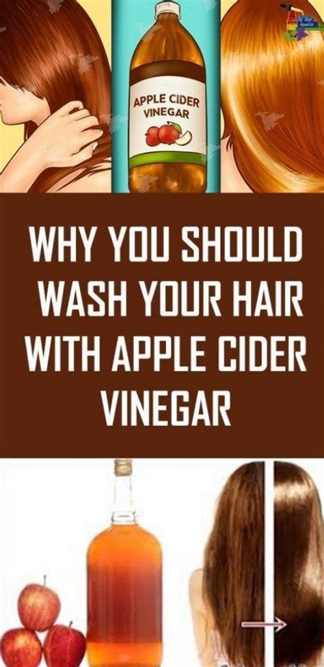 Why And How To Wash Your Hair With Apple Cider Vinegar Apple Cider