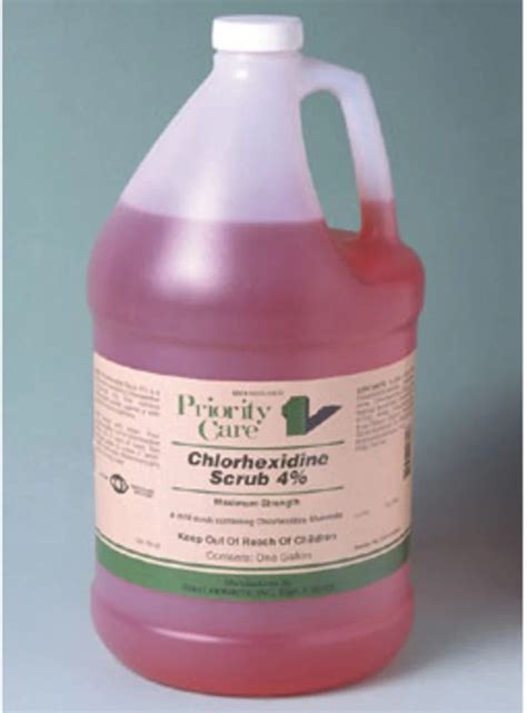 CHLORHEXIDINE SCRUB 4 1 Gal