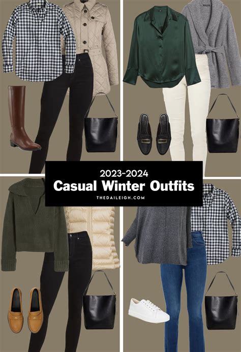 2023 2024 Casual Winter Capsule Wardrobe — The Daileigh