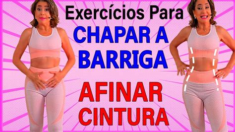 TREINO PARA CHAPAR A BARRIGA E AFINAR CINTURA vídeo 182 YouTube