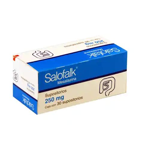 Salofalk Supositorios 250 Mg Desde 31500