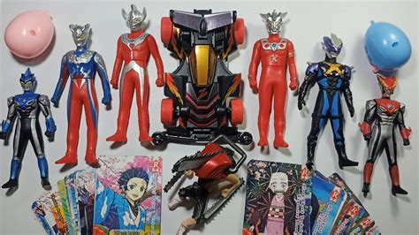 Review Mainan Ultraman Zero Ultraman Rosso Blu Ultraman Taro