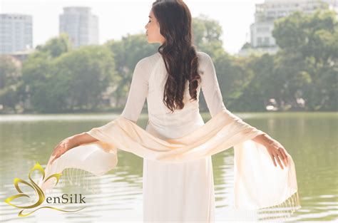 Khăn Lụa Tơ Tằm SenSilk Luxury Vàng Nude Lụa Tơ Tằm SenSilk Cao Cấp