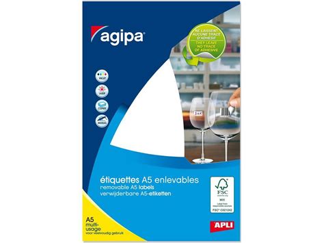 Apli Agipa Tiquettes Enlevables A Pas Cher Bureau Vall E