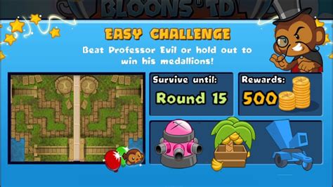 Bloons Td Battles Professor Evil Challenge In Btd Battles Week