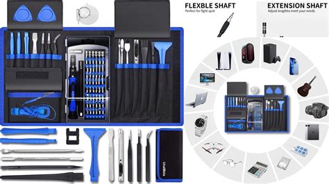 80 In 1 Professional Computer Repair Tool Kit Precision Screwdriver