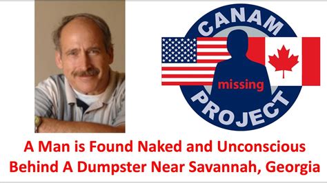 Missing 411 David Paulides The Case Of A Man Found Outside Of Savannah