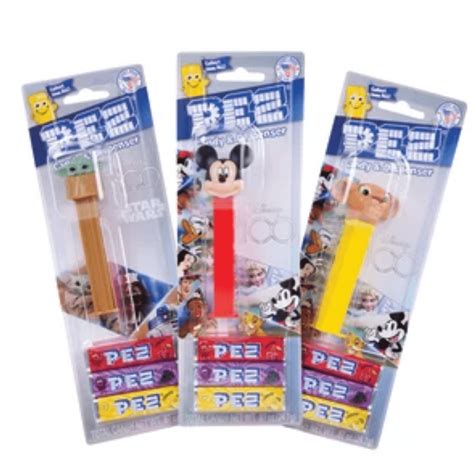 Pez Disney 100 Assorted Blister 6 Pacific Candy Wholesale