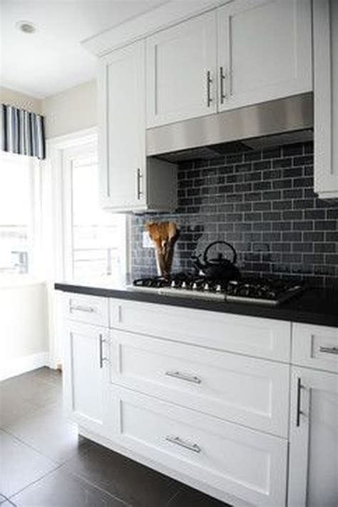 Black Kitchen Backsplash Ideas