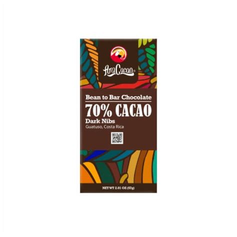 Aracacao Bean To Bar Chocolate Dark Nibs Cacao Origin Guatuso