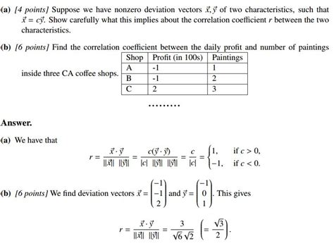 linear algebra    deviation vector mathematics stack exchange