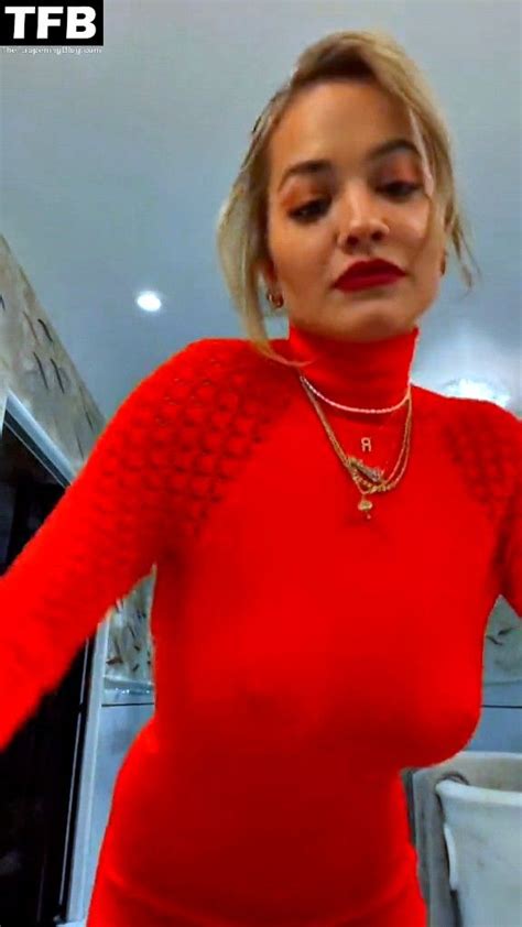 Rita Ora Braless 11 Pics Video TheFappening