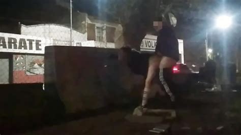 Flashing Short Skirt Without Panties Flashes Pussy In Public And Gets Sex In Front Of Onlookers