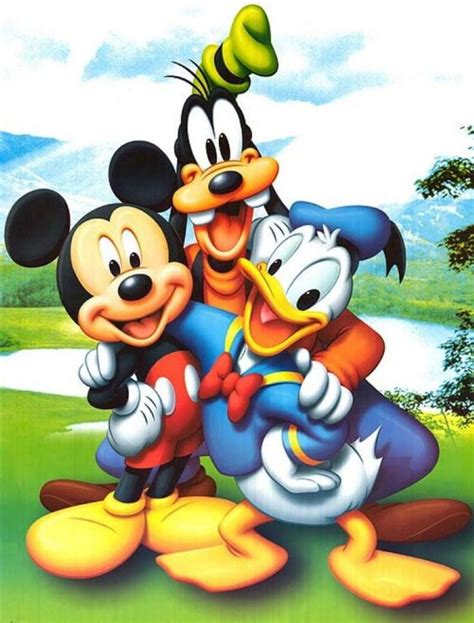 Mickey Mouse And Donald Duck Diamond Painting Kits For Adults 5D