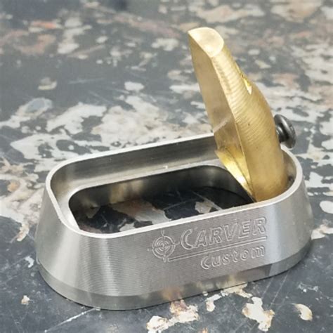 Carver Magwell Glock 1722343531 Open Gen 3 Stainless Steel