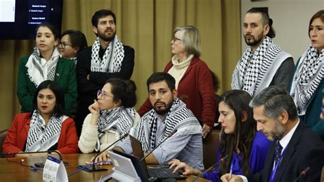 Manifestación de diputados oficialistas contra embajador israelí en