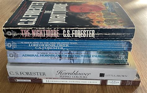 C S Forester Lot Of 5 Books Hornblower Saga 9 10 Flying Colours