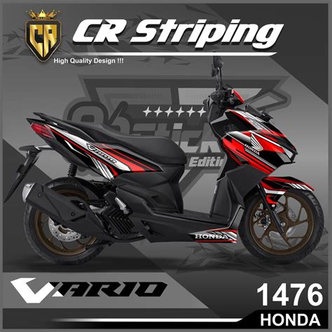 Jual Dekal Sticker Vario New Full Body Stiker Skotlet Vario Desain