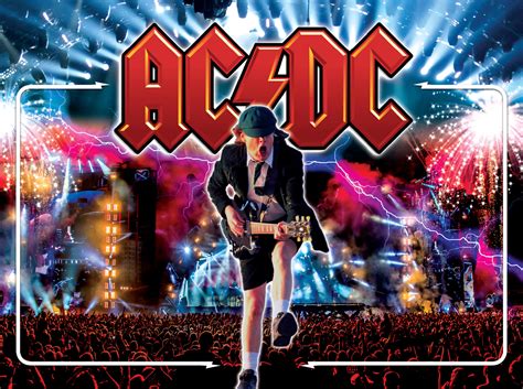 Translite Acdc Concert Custom Pinball