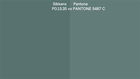 Sikkens P Vs Pantone C Side By Side Comparison