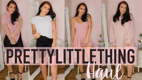 Pretty Little Thing Try On Haul Summer Haul Youtube