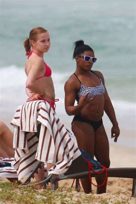 Aly Raisman Madison Kocian And Simone Biles In Bikini Gotceleb