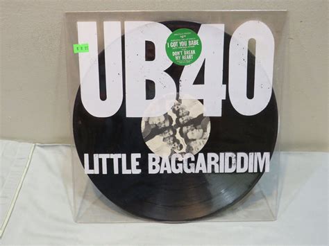 Ub40 Little Baggariddim Clear Jacket Vinyl Lp 1985 Aandm Sp6 5090 Ebay