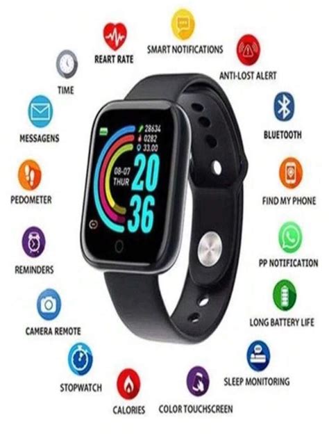 Smartwatch D20 Pro Coloca Foto Na Tela Esportivo Bluetooth SHEIN Brasil