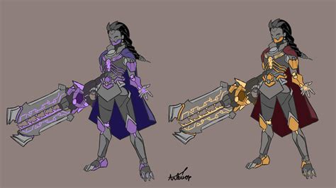 I 540 Supernova And I 540 Solarflare Illari Skin Concept Original Content Roverwatch