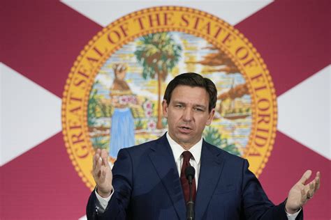 El Gobernador De Florida Ron Desantis Planea Sumarse A La Carrera