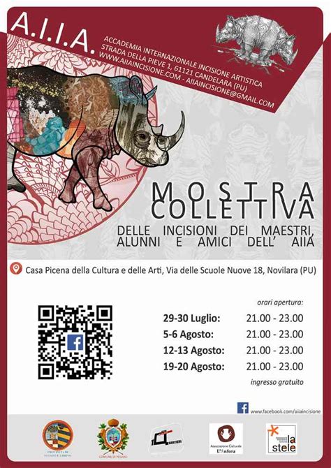 Inaugurazione Mostra Collettiva Aiia Novilara Il Mascalzone San