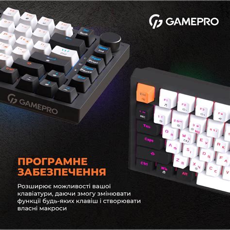 Клавіатура GamePro MK160 Outemu Red Hot Swap USB Black MK160B ᐉ купити в FOXTROT ціни