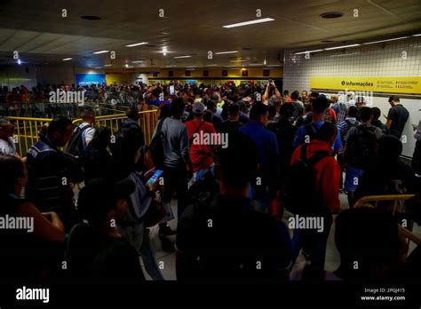 Sp Sao Paulo Sao Paulo Huelga Del Metro Movimiento