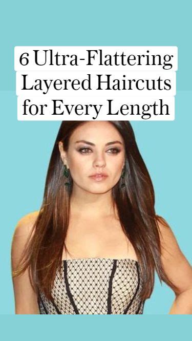 6 Ultra Flattering Layered Haircuts For Every Length Layered Haircuts Hair Cuts Medium Long Hair