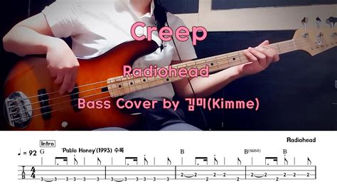 Creepradioheadbass Cover Youtube