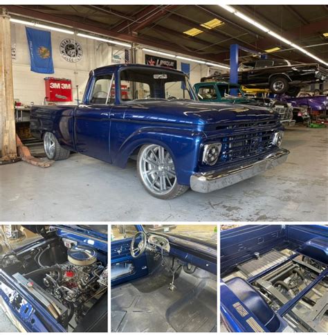 1966 Ford F-100 Pickup Truck Restoration | Wheels and tires, Pickup ...