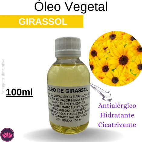 ÓLEO DE GIRASSOL 100 ML ART DAS ESSENCIAS