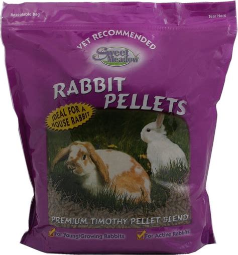 SWEET MEADOW FARM Rabbit Pellets Premium Timothy Blend Rabbit Food 10