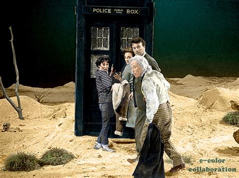 Doctor Who - An Unearthly Child (1963) colorized by ecolorcollaboration ...