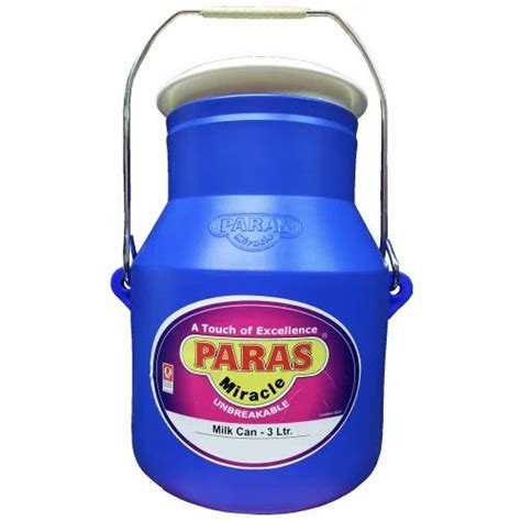 Paras Ltr Milk Can At Rs Piece Plastic Milk Can In Keshod Id