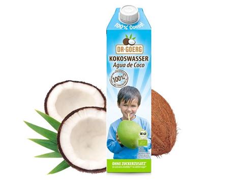 Bio Kokoswasser Dr Goerg Exotisch Frisch Ml Topfruits