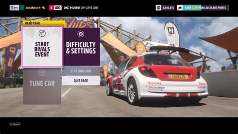 Forza Horizon Rivals Bah O Trail Gopro K Youtube